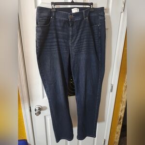 Lane Bryant Dark Wash Denim Jeans